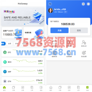 海外DAPP综合盘交易所/股票/贵金属/虚拟币/外汇/行情控制