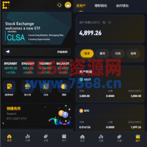 海外JAVA交易所/秒合约/永续合约/DAPP交易所/质押理财