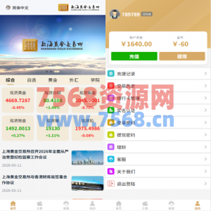 新UI微交易系统/外汇/期货贵金属时间盘/海外微盘/前端uniapp